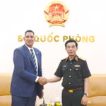 Phó Thủ tướng Chính phủ, Bộ trưởng Bộ Quốc phòng Phan Văn Giang tiếp Đại sứ Thụy Điển tại Việt Nam Johan Ndisi. (Nguồn: Báo Chính phủ)