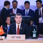 Thủ tướng Lê Minh Hưng tham dự Phiên Toàn thể Hội nghị Cấp cao ASEAN lần thứ 48. (Ảnh: Dương Giang/TTXVN)