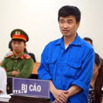 Hội đồng xét xử tuyên phạt bị cáo Phan Quốc Việt 7 năm tù, tổng hợp với hình phạt 30 năm tù của Tòa án Quân sự Trung ương, buộc bị cáo chấp hành hình phạt chung của nhiều bản án là 30 năm tù. (Ảnh: TTXVN phát)