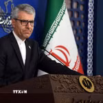 Người phát ngôn Bộ Ngoại giao Iran Esmaeil Baghaei. (Ảnh: THX/TTXVN)