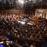 Toàn cảnh một phiên họp của Hạ viện Mỹ ở Washington DC. (Ảnh: THX/TTXVN)