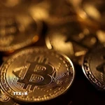 Đồng tiền kỹ thuật số Bitcoin. (Ảnh: Reuters/TTXVN)