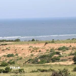 Nơi được chọn xây dựng Nhà máy điện hạt nhân Ninh Thuận 1 tại xã Phước Dinh. (Ảnh: Công Thử/TTXVN)