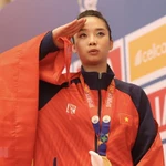 Dương Thúy Vi được kỳ vọng tỏa sáng ở SEA Games 33. (Ảnh: Hoàng Linh/TTXVN)