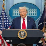 Tổng thống Mỹ Donald Trump. (Ảnh: THX/TTXVN)