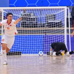 Đội tuyển Futsal Việt Nam gây bất ngờ trước Futsal Nga. (Nguồn: futsalThailand)