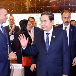Chủ tịch Quốc hội Trần Thanh Mẫn dự Phiên khai mạc Tọa đàm chính sách thúc đẩy hợp tác Việt Nam-Thổ Nhĩ Kỳ. (Ảnh: Doãn Tấn/TTXVN)