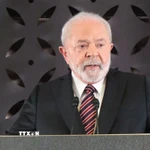 Tổng thống Brazil Luiz Inácio Lula da Silva. (Ảnh: Kyodo/TTXVN)