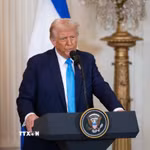 Tổng thống Mỹ Donald Trump. (Ảnh: THX/TTXVN)