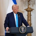 Tổng thống Mỹ Donald Trump. (Ảnh: THX/TTXVN)