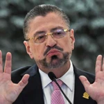 Tổng thống Costa Rica Rodrigo Chaves. (Nguồn: AFP)