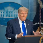 Tổng thống Mỹ Donald Trump. (Ảnh: THX/TTXVN)