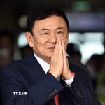 Cựu Thủ tướng Thái Lan Thaksin Shinawatra. (Ảnh: AFP/TTXVN)