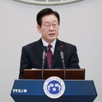 Tổng thống Hàn Quốc Lee Jae Myung. (Ảnh: Yonhap/TTXVN)