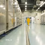 Bên trong cơ sở hạt nhân Fordow của Iran. (Ảnh: EPA/TTXVN)