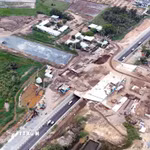 Hạng mục hầm chui trên Tỉnh lộ 15 thuộc gói thầu XL6, dự án Vành đai 3 đã được đưa vào khai thác. (Ảnh: Tiến Lực/TTXVN)