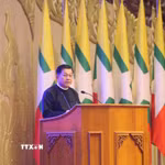 Ông Min Aung Hlaing, Tổng thống Myanmar. (Ảnh: THX/TTXVN)