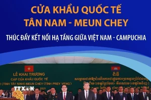 Một số thông tin về cặp cửa khẩu quốc tế Tân Nam-Meun Chey 