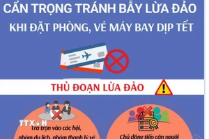Cẩn trọng tránh bẫy lừa đảo khi đặt phòng, vé máy bay dịp Tết