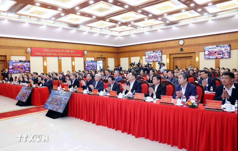 Các đại biểu dự hội nghị. (Ảnh: Phương Hoa/TTXVN)