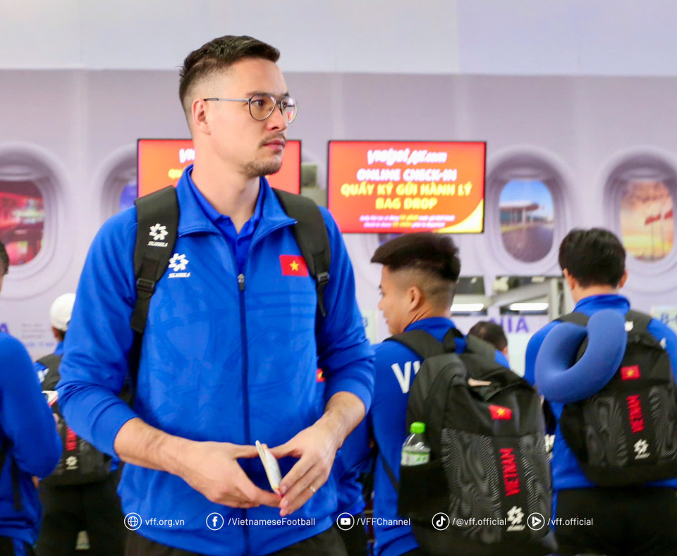 Thủ thành Nguyễn Filip. (Nguồn: VFF)