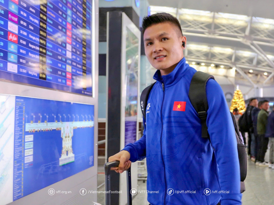 Quang Hải tự tin trước chuyến hành quân sang Singapore. (Nguồn: VFF)