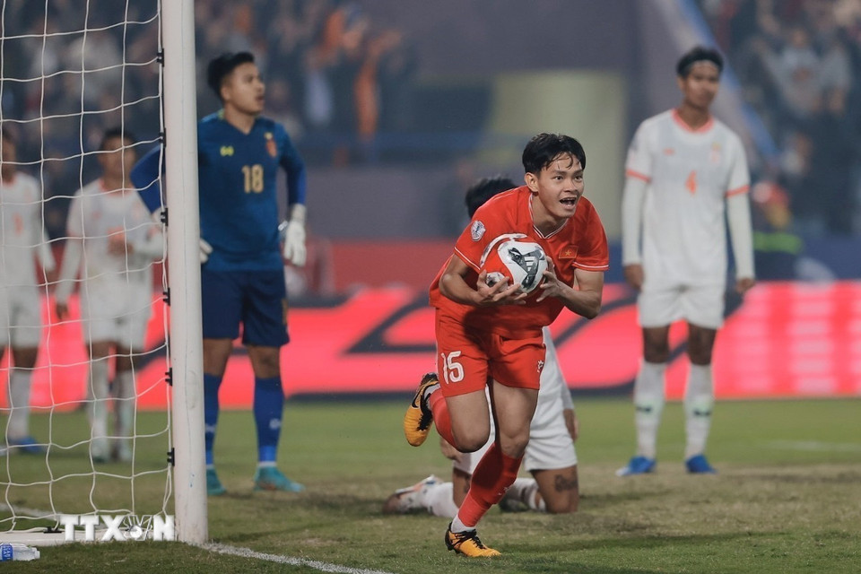 Bàn thắng giúp đội tuyển Việt Nam thực sự phấn khích