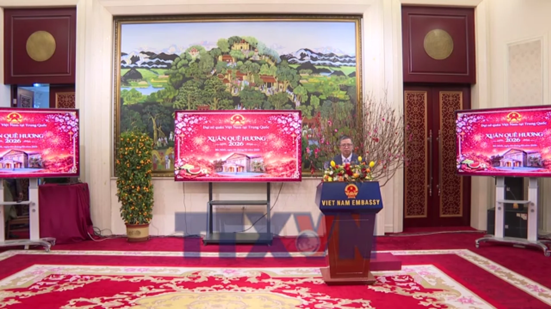 Tổng Lãnh sự quán Việt Nam tại Campuchia tổ chức Xuân Quê hương 2026 cho kiều bào