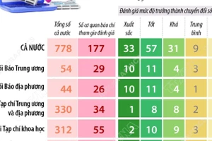 Bức tranh chuyển đổi số báo chí: Cả nước có 33 cơ quan báo chí đạt mức xuất sắc