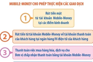 Gia hạn thí điểm dịch vụ Mobile-Money đến hết năm 2025