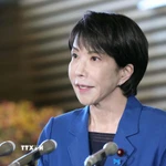 Thủ tướng Nhật Bản Sanae Takaichi. (Ảnh: Kyodo/TTXVN)