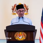 Thủ tướng Malaysia Anwar Ibrahim. (Ảnh: THX/TTXVN)