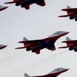 Máy bay tiêm kích MiG-29 của Nga. (Ảnh: Trần Hiếu/TTXVN)