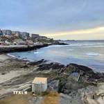 Quang cảnh thành phố Nuuk, Greenland. (Nguồn: THX/TTXVN)
