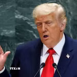 Tổng thống Mỹ Donald Trump. (Ảnh: ANI/TTXVN)