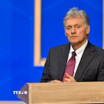 Người phát ngôn Điện Kremlin, ông Dmitry Peskov. (Ảnh: AA/TTXVN)