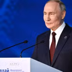 Tổng thống Nga Vladimir Putin. (Ảnh: AA/TTXVN)