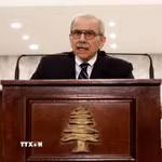 Thủ tướng Liban Nawaf Salam. (Ảnh: THX/TTXVN)