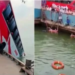 Hiện trường vụ tai nạn. (Nguồn: PTI)
