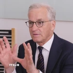 Thủ tướng Na Uy Jonas Gahr Store. (Ảnh: THX/TTXVN)