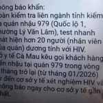 Cà Mau: Chủ nhà hàng trình báo Công an vì tin giả "hơn 50% nhân viên nhiễm HIV"