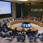Toàn cảnh một phiên họp của Hội đồng Bảo an LHQ về xung đột giữa Israel và Iran tại New York (Mỹ). (Ảnh: THX/TTXVN)