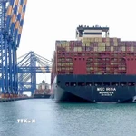 Cảng hàng hóa ở Thiruvananthapuram, Ấn Độ. (Nguồn: ANI/TTXVN)