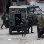 Binh sỹ Israel được triển khai tại khu vực Nablus, Bờ Tây, ngày 18/3/2025. (Ảnh: THX/TTXVN)