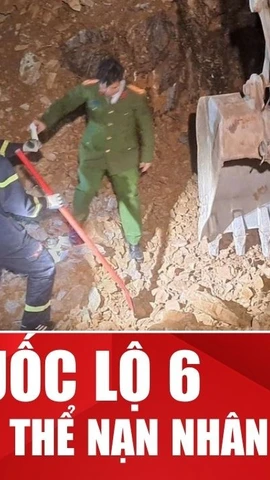 Phát hiện thêm thi thể nạn nhân thứ 3 trong vụ sạt lở tại quốc lộ 6