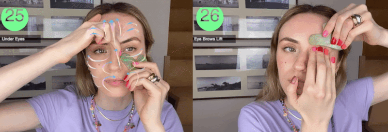 Massage mặt bằng đá gua sha để chống lão hóa và giảm căng thẳng ảnh 4