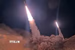 CENTCOM đã đánh chặn nhiều tên lửa do Iran phóng nhằm vào các lực lượng Mỹ tại Trung Đông. (Ảnh: IRNA/TTXVN phát)