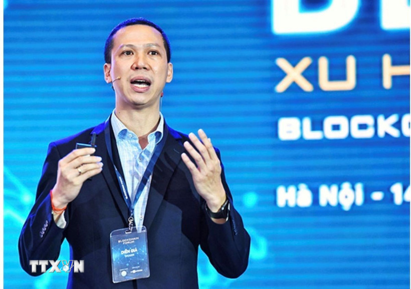 Ông Đỗ Văn Long - người sáng lập và là Giám đốc điều hành của Auschain PTY LTD. (Ảnh: TTXVN phát)