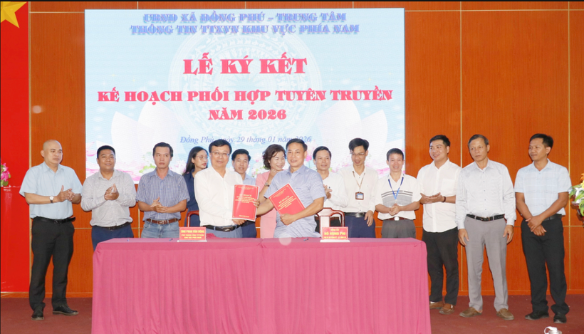 Lễ ký kết. (Ảnh: Nhật Bình/TTXVN)