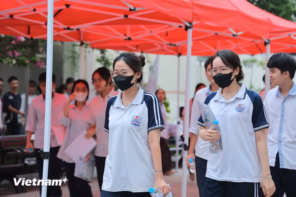 Kết quả thi dự kiến được công bố vào 8 giờ ngày 1/7/2026, sớm hơn khoảng 12 ngày so với năm 2025. (Ảnh: Hoài Nam/Vietnam+)